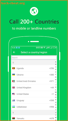 Free Calls - International Phone Calling App screenshot