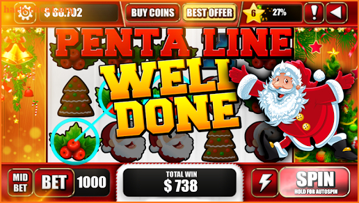 Free Christmas Slot Machines screenshot