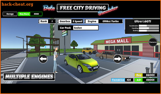 Free City Driving Simulator screenshot