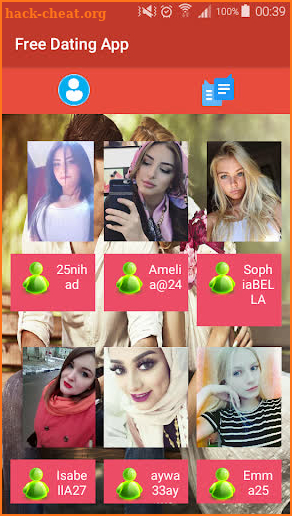 Free Dating App - Flirt Chat & Match new Singles screenshot