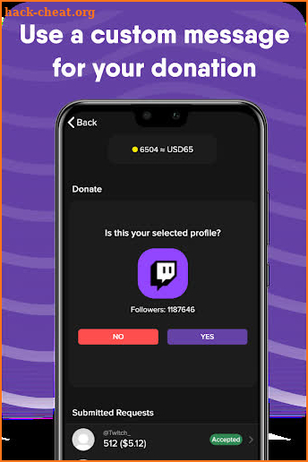 Free Donations for Twitch - PayMate screenshot