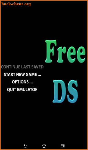 Free DS Emulator screenshot