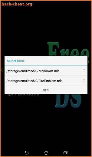 Free DS Emulator screenshot