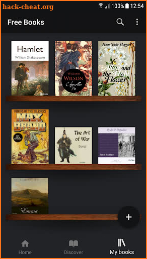 Free ebooks & audiobooks screenshot