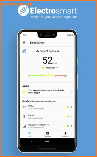 Free EMF Detector, EMF Meter - ElectroSmart screenshot