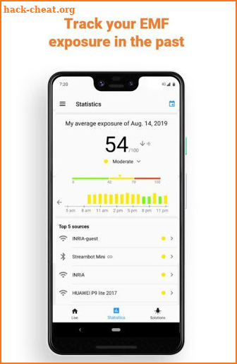 Free EMF Detector, EMF Meter - ElectroSmart screenshot