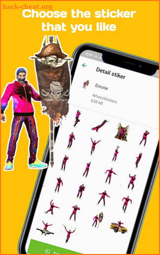 Free Fire Stickers for WhatsApp 2020 screenshot