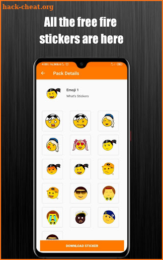 Free Fire Stickers for WhatsApp 2020 Pro screenshot