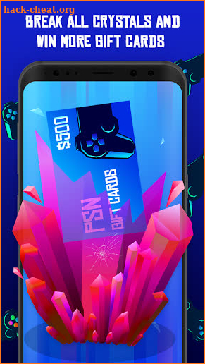 Free Gift Cards for PSN Crystal Digger screenshot