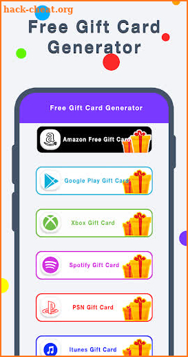 Free Gift Cards Generator screenshot