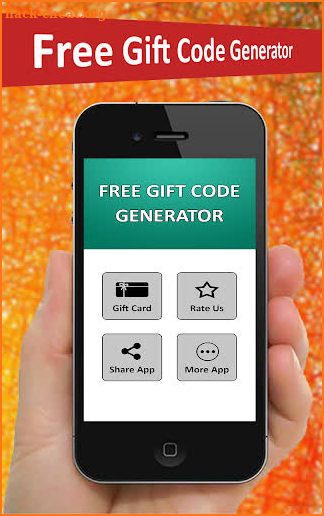 Free Gift Code Generator screenshot