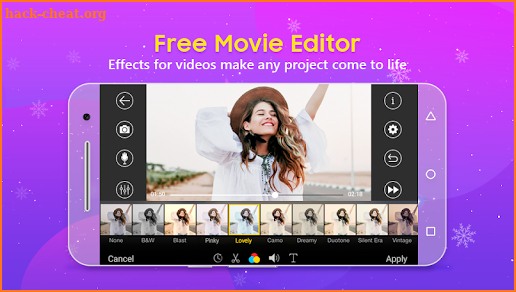 Free HD Movie Editing - Create Video Easily screenshot