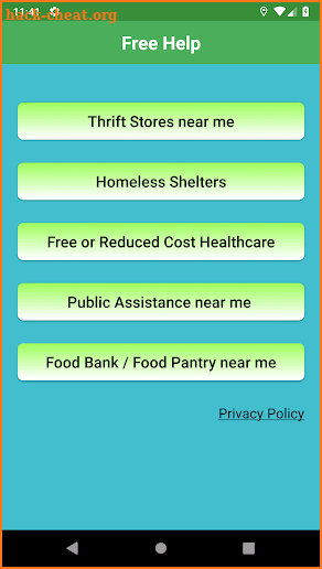 Free Help - App for the Most Needed screenshot