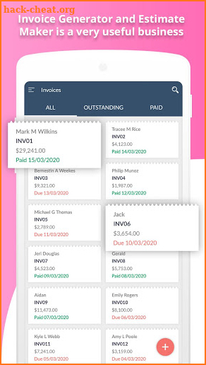 Free Invoice Generator and Estimate Maker screenshot