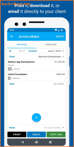 Free Invoice Maker screenshot