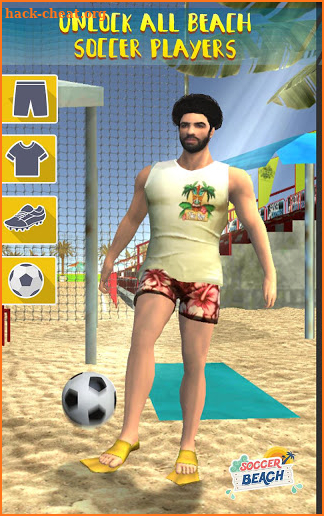 Free Kick Beach Football Games 2018 screenshot