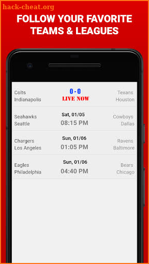 Free Live NFL Streaming screenshot