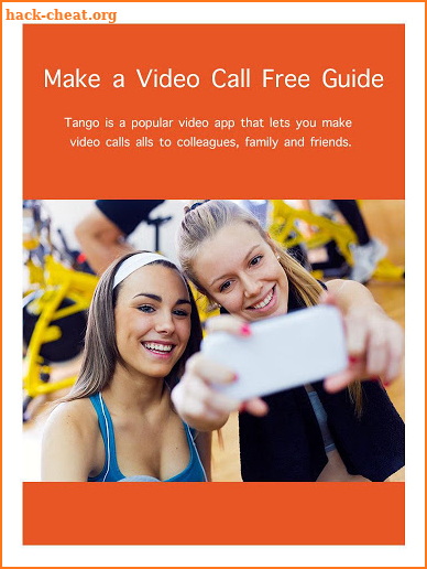 Free Live Video Broadcast for Tango - Tips screenshot