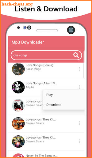 Free Mp3 Downloader & Download Unlimited Music screenshot