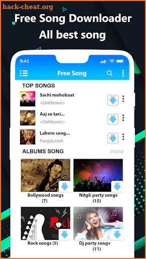 Free MP3 downloader-Best song downlaoder screenshot