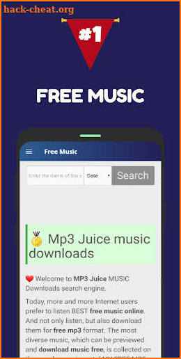 Free Mp3 Music - Download Mp3 Music Free screenshot