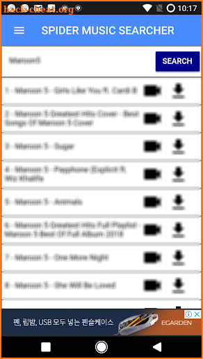 FREE MP3 MUSIC DOWNLOADER (SPIDER MP3) screenshot