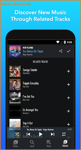 Free Mp3 Music Streaming & Streamer - AudioRave screenshot