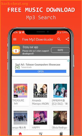 Free Music Download + Tube Mp3 Music Downloader screenshot