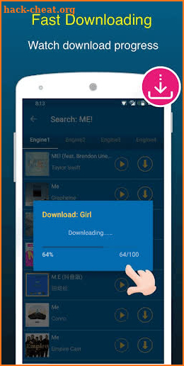 Free Music Downloader-Tube play mp3 Downloader screenshot