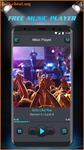 Free Music Player - Equalizer & Bass Booster screenshot