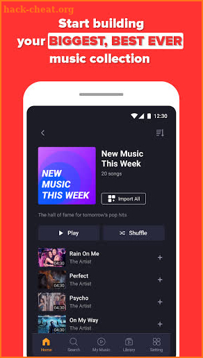 Free Music Streaming: Trending for Tube Music Song screenshot