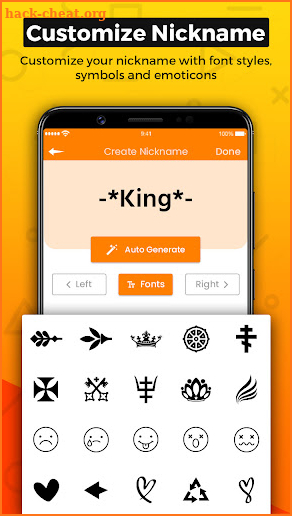 Free Nickname Generator App – Nickname Finder screenshot