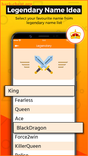 Free Nickname Generator App – Nickname Finder screenshot