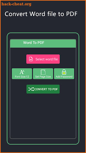 Free PDF Converter: Images to PDF & Word to PDF screenshot