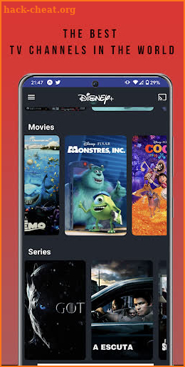 Free Plus Streaming Dinsay Guide Movie + TV screenshot