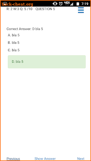 Free Quiz  And Answers screenshot