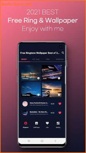 Free Ringtone Wallpaper Best of 2021 screenshot