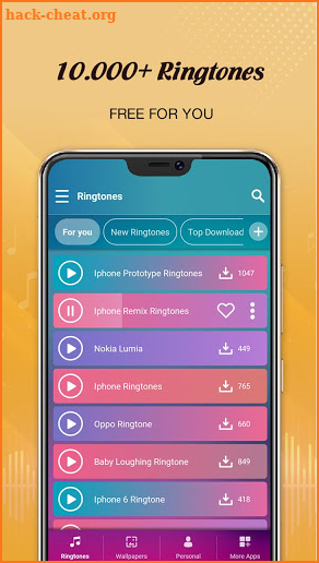 Free Ringtones For Android Phone screenshot