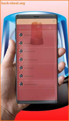 Free Siren Ringtones screenshot