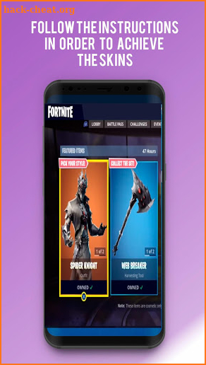 Free Skins for Battle Royale - Daily News Skins screenshot