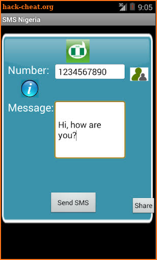 Free SMS Nigeria screenshot