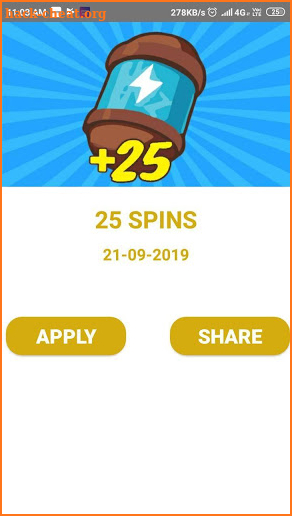 Free Spins and Coins Daily : Spins Masters screenshot