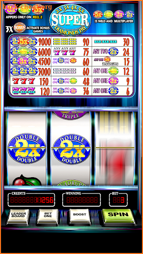 Free Super Diamonds Pay Slots screenshot