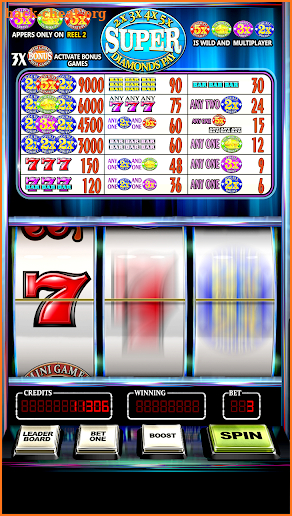 Free Super Diamonds Pay Slots screenshot