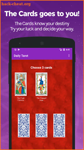 Free Tarot Card Reading - Daily Tarot screenshot