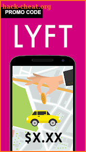 Free Taxi lyft Promo Code screenshot