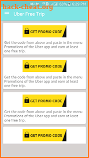 Free Taxi Rides - Cab Coupons screenshot