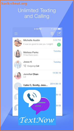 Free TextNow - call free Number Tricks screenshot
