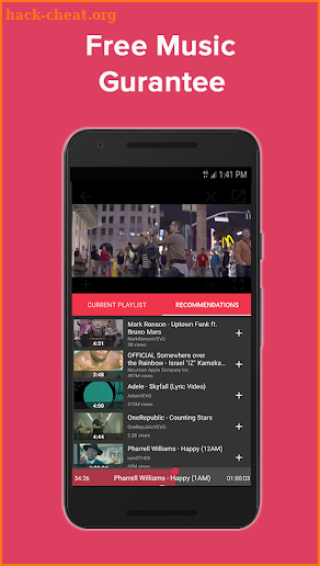 Free Tube Music Player screenshot