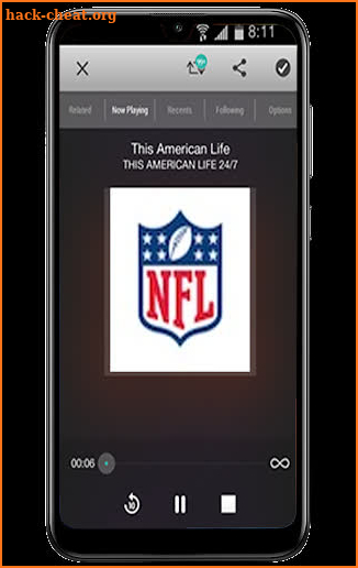 Free Tune in radio and nfl & nba radio screenshot